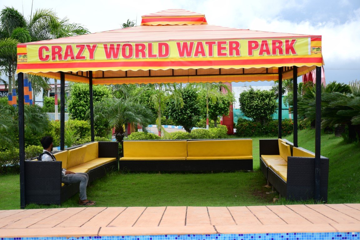 Wave Pool Cabanas in Water World